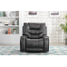 Mustang Power Reclining Chair - Dark Grey 